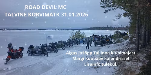Road Devil MC Talvine Korvimatk 2026
