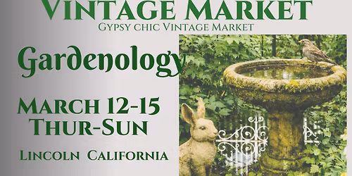 Gardenology ~ A Home & Vintage Spring Junk Hunt