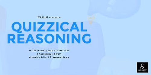 TICKETS OPEN: Quizzical Reasoning