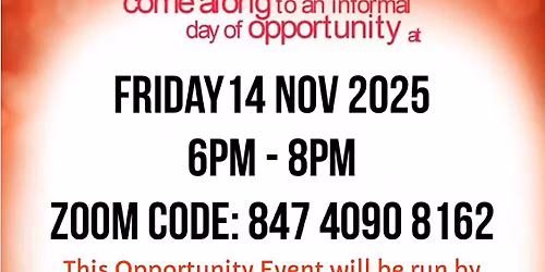 slimming world opportunity event