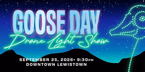 Goose Day Drone Light Show