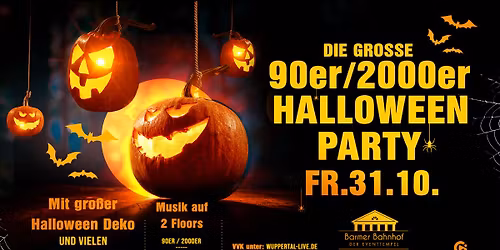 Die 90\/2000er HALLOWEENPARTY!
