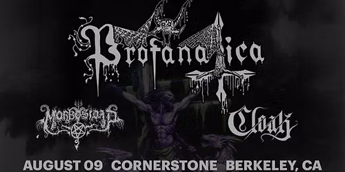 Profanatica Live at Cornerstone Berkeley, CA
