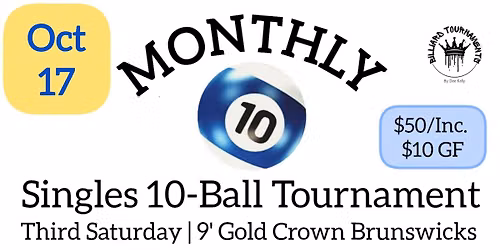 Golden Cue 10-Ball Singles Tournament