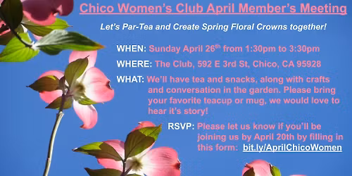 CWC Garden Party  Member's only