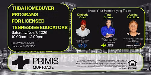 THDA HOMEBUYER PROGRAMS FOR LICENSED TENNESSEE EDUCATORS