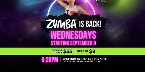 Wednesday Night Zumba\u00ae Classes - Fall 2026