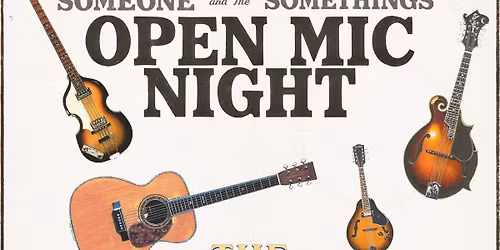 OPEN MIC NIGHT, Hosted by S1ATS! x