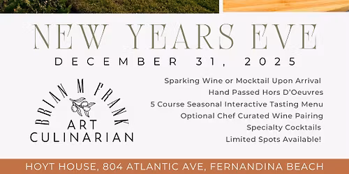 New Year's Eve at the Hoyt House!