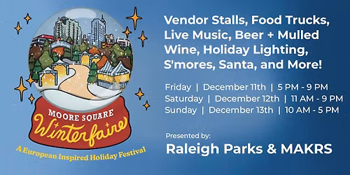 Moore Square Winterfaire 2026