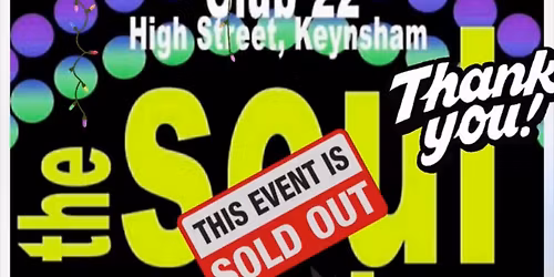 THE XMAS SOUL CLUB - SATURDAY 20TH DECEMBER - 9PM TO 2AM SOLD OUT !!!!