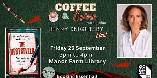 Coffee & Crime with Jenny Knightsby