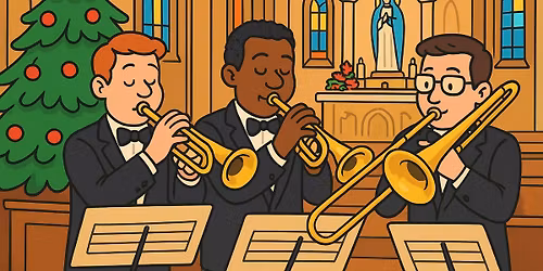 Commonwealth Brass Band Holiday Concert at Holy Spirit