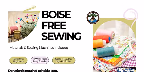 FREE Boise Sew Together - Build a New Skill & Pursue Your Passion Today!