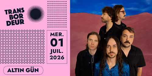 Alt\u0131n G\u00fcn en concert \u2022 Le Transbordeur \u2022 Lyon M\u00e9tropole