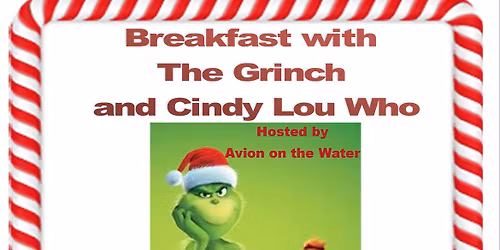 Breakfast with The Grinch and Cindy Lou Who