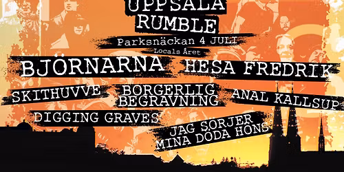 Uppsala Rumble - Locals \u00c5ret | Parksn\u00e4ckan Uppsala