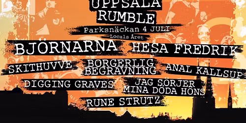 Uppsala Rumble - Locals \u00c5ret | Parksn\u00e4ckan Uppsala