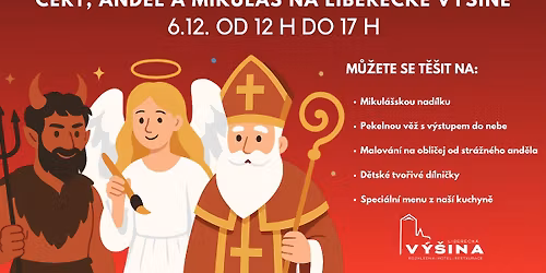 \u010cERT, AND\u011aL A MIKUL\u00c1\u0160 NA LIBERECK\u00c9 V\u00dd\u0160IN\u011a