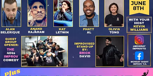 Monday Night Improv @ The Backroom Comedy Club