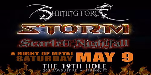 Shining Force \/ Storm \/ Scarlett Nightfall