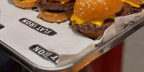 FREE SLIDER FRIDAYS at Flat Iron Burger Wan Chai \ud83c\udf54\ud83c\udf7b