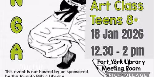 Art Workshop MANGA  \/ Teens 8+