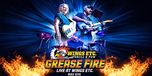 Grease Fire LIVE at Wings Etc. Salem!!!