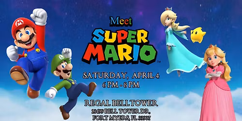 Meet Super Mario and the Princesses!!!