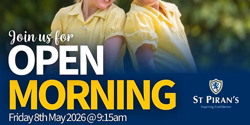 Open Morning - 8th May 2026