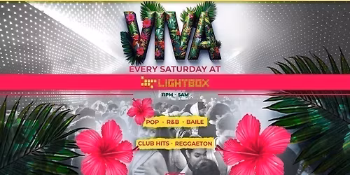VIVA REGGAETON @ LIGHTBOX SATURDAY 11TH JULY
