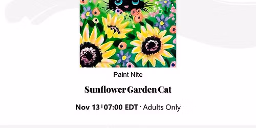 Paint Nite at Dave & Busters Oakville!