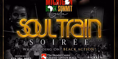 Michigan Black Summit Gala Soul Train Gala