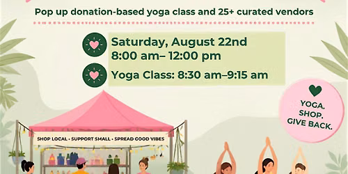 Sacramento's Yoga and RnB at Lashesannbeauty