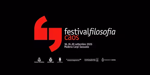 festivalfilosofia 2026 | caos