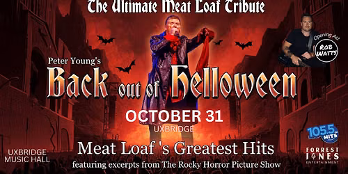 The Ultimate Meat Loaf Tribute Live at The UXBRIDGE MUSIC HALL