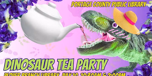 Plover - Discovery Day - Dinosaur Tea Party 