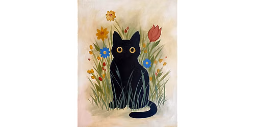 Fleur Noir - Paint and Sip in Fishkill | Classpop!\u2122