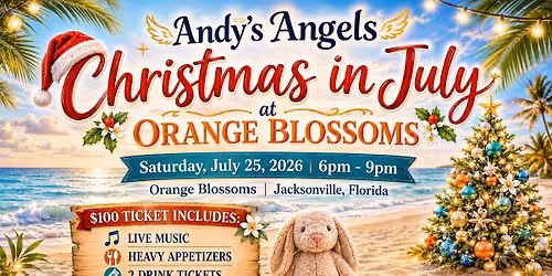 Andy's Angels Christmas in July at Orange Blossoms