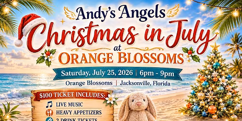 Andy's Angels Christmas in July at Orange Blossoms
