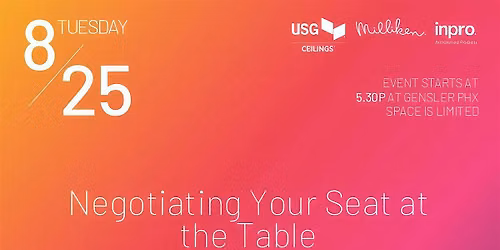 Negotiate Your Seat at the Table