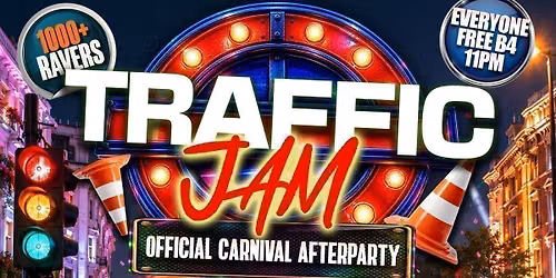 Traffic Jam London - The Official Bank Holiday Carnival AfterParty