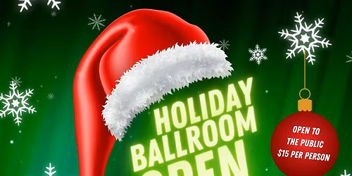 Holiday Ballroom Open Dance @ Storm BDC