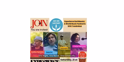 Earthbeat: A World Music Fundraiser   ((( Save Our Sanctuary )))