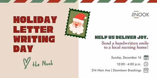 Holiday Letter Writing Day