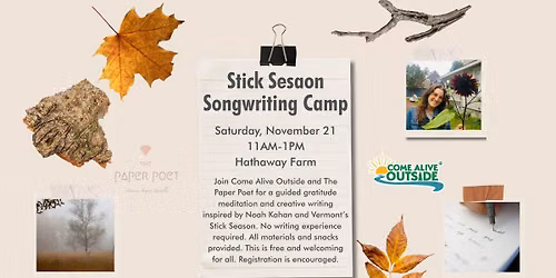 Stick Season Songwriting Camp