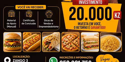 Forma\u00e7\u00e3o de Fast food 