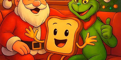 Breakfast with Santa & The Grinch at Friendly Toast Cafe 2!