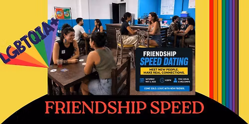 Pride Friendship Speed Dating! 