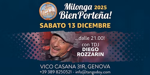 Milonga Bien Porteña a Génova‼️